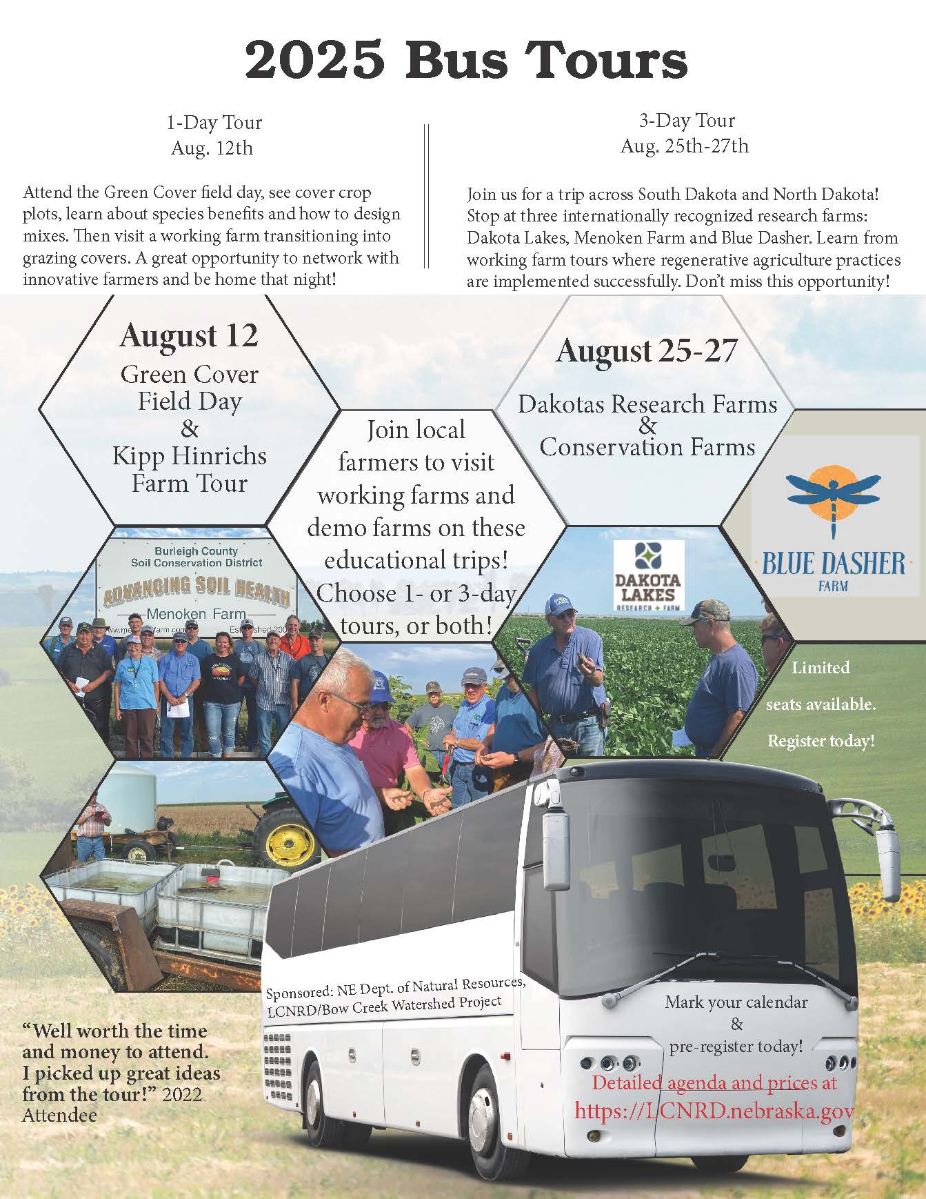 2025 Bus Tour Opportunities