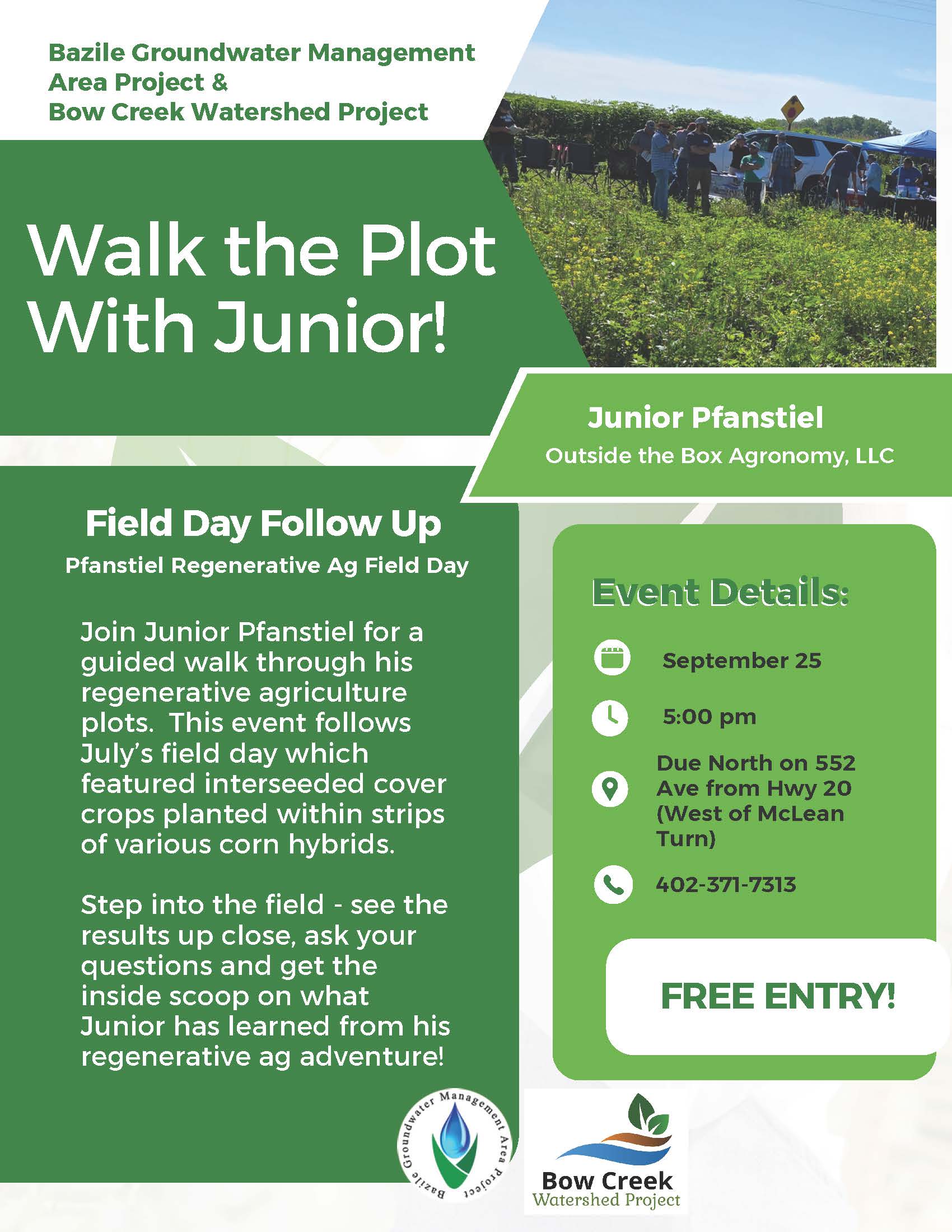 Pfanstiel Plot Walk